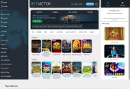 BetVictor Homepage 2 Desktop Device View 