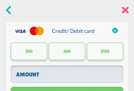 Cashmio Payment Methods Mobile Device View