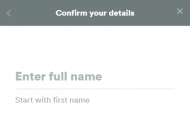 Casumo Registration Form Step 5 Mobile Device View