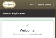 Colosseum Registration Form Step 2 Mobile Device View