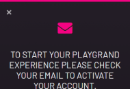 PlayGrand Registration Form Step 5 Mobile Device View