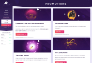 Slotplanet Promotions Desktop Device View