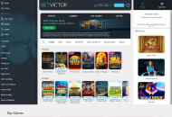 BetVictor Homepage Desktop Device View 