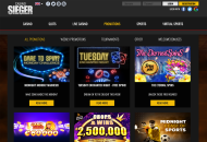 CasinoSieger Promotions Desktop Device View 