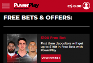 Powerplay Promotions Mobile Device View