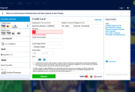 WilliamHill Payment Methods Desktop Device View