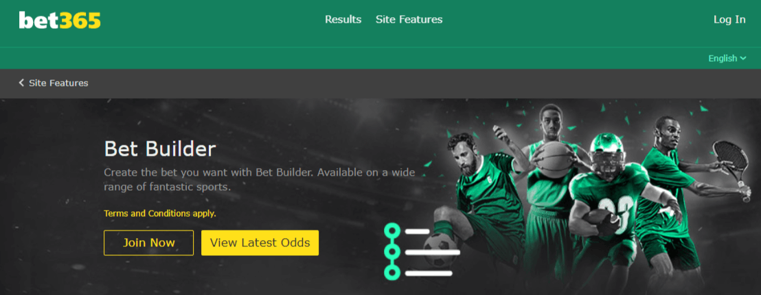 How to do a bet builder on bet365