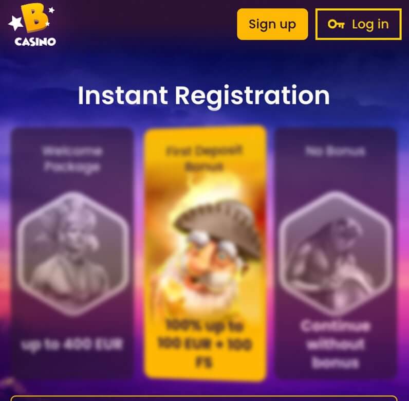 Bizzo Casino Mobile View