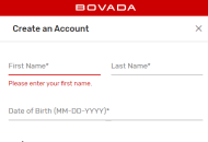 Bovada Registration Mobile