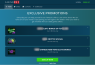 CasinoMax Promotions Desktop
