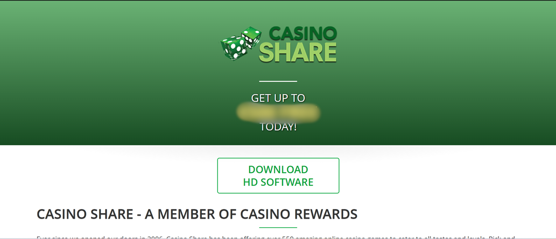 Casino Share Desktop