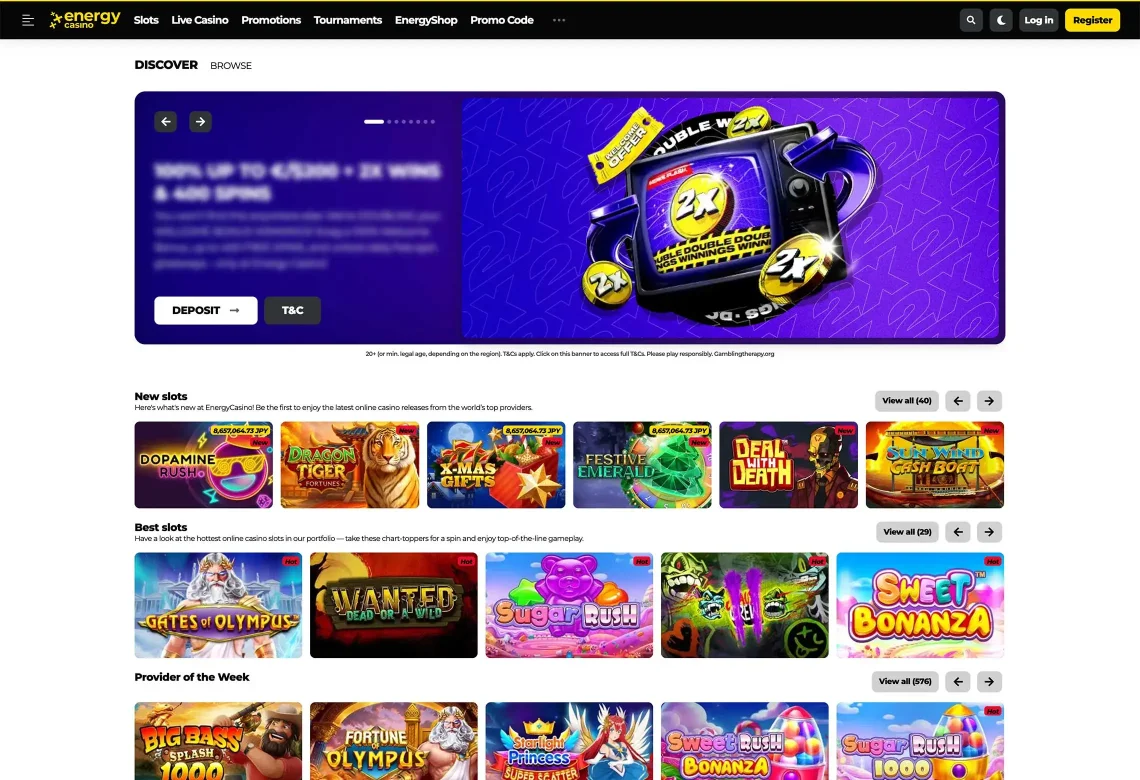 energy casino 35 free spins