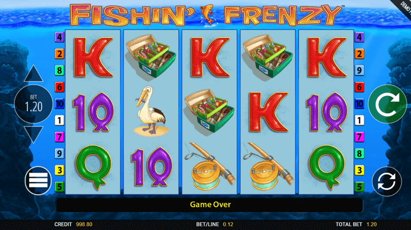 Fishin' Frenzy Gameplay Screenshot