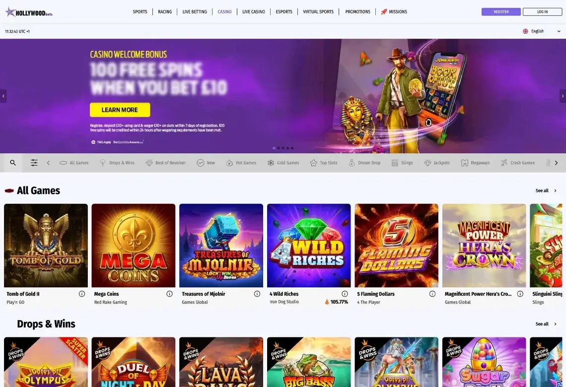 🎖 Hollywoodbets Casino Review 2025 Highly Recommended