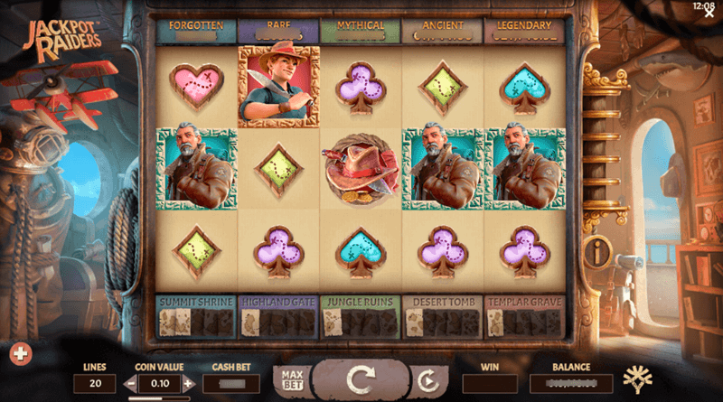 Jackpot Raiders Gameplay Screenshot