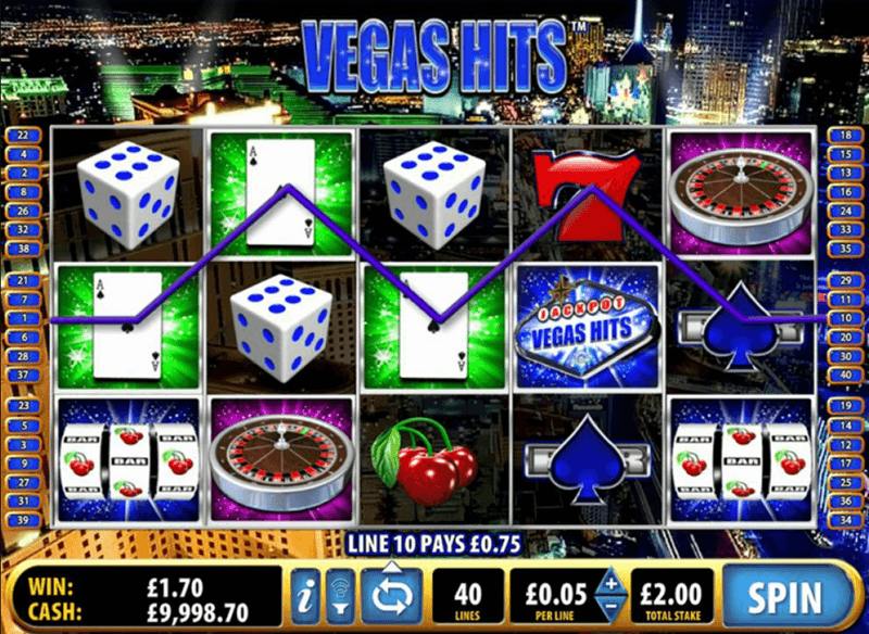 Vegas Hits Gameplay Screenshot