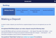 Winomania Making Deposit TC