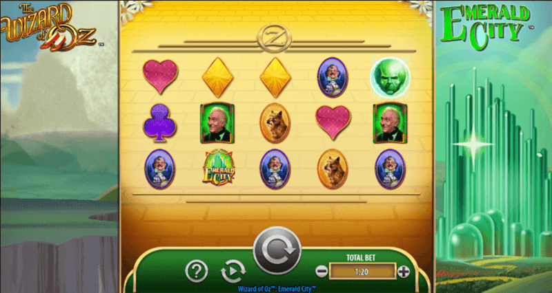 Wizard of Oz Emerald City Gameplay Screenshot
