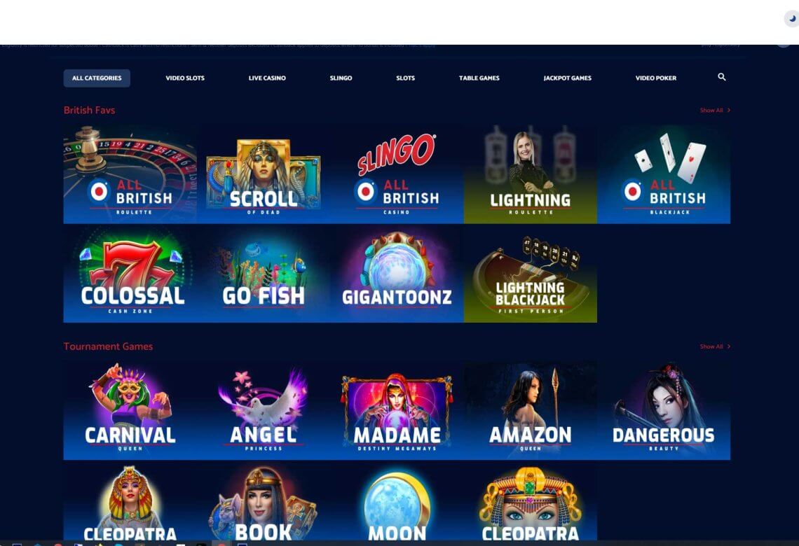 all-british-casino-home-page-desktop-view