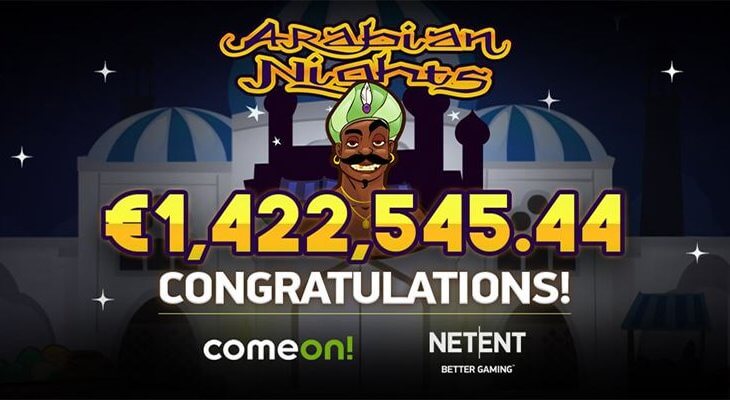 Swedish Player wins ā¬1.4m playing Arabian Nights