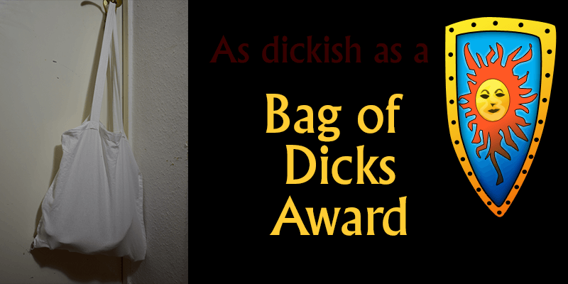 bag of dicks award 2020