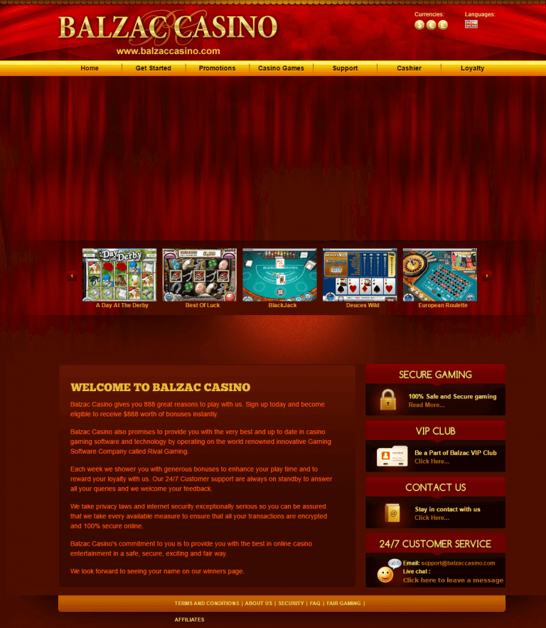 Balzac Casino Balzac Casino