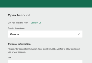 Bet365 Registration Form Desktop Device View 