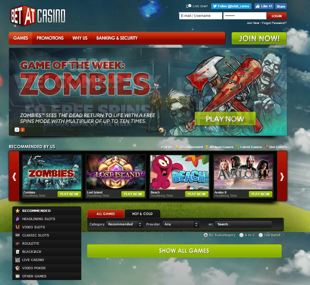 BETAT Casino Review BETAT Casino Review