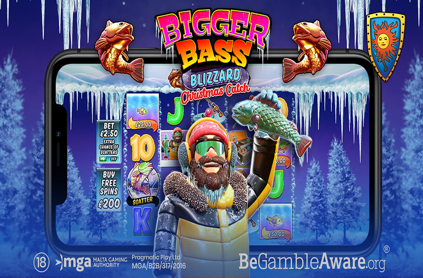 Bigger Bass Blizzard Christmas Catch