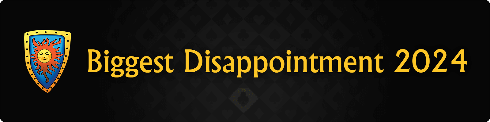 Biggest Disappointment 2024