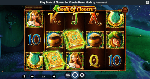 book of clovers slots screenshots
