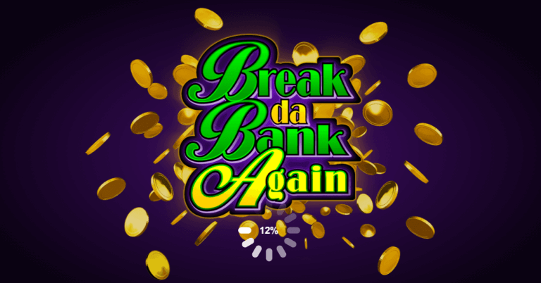 break da bank again slot logo