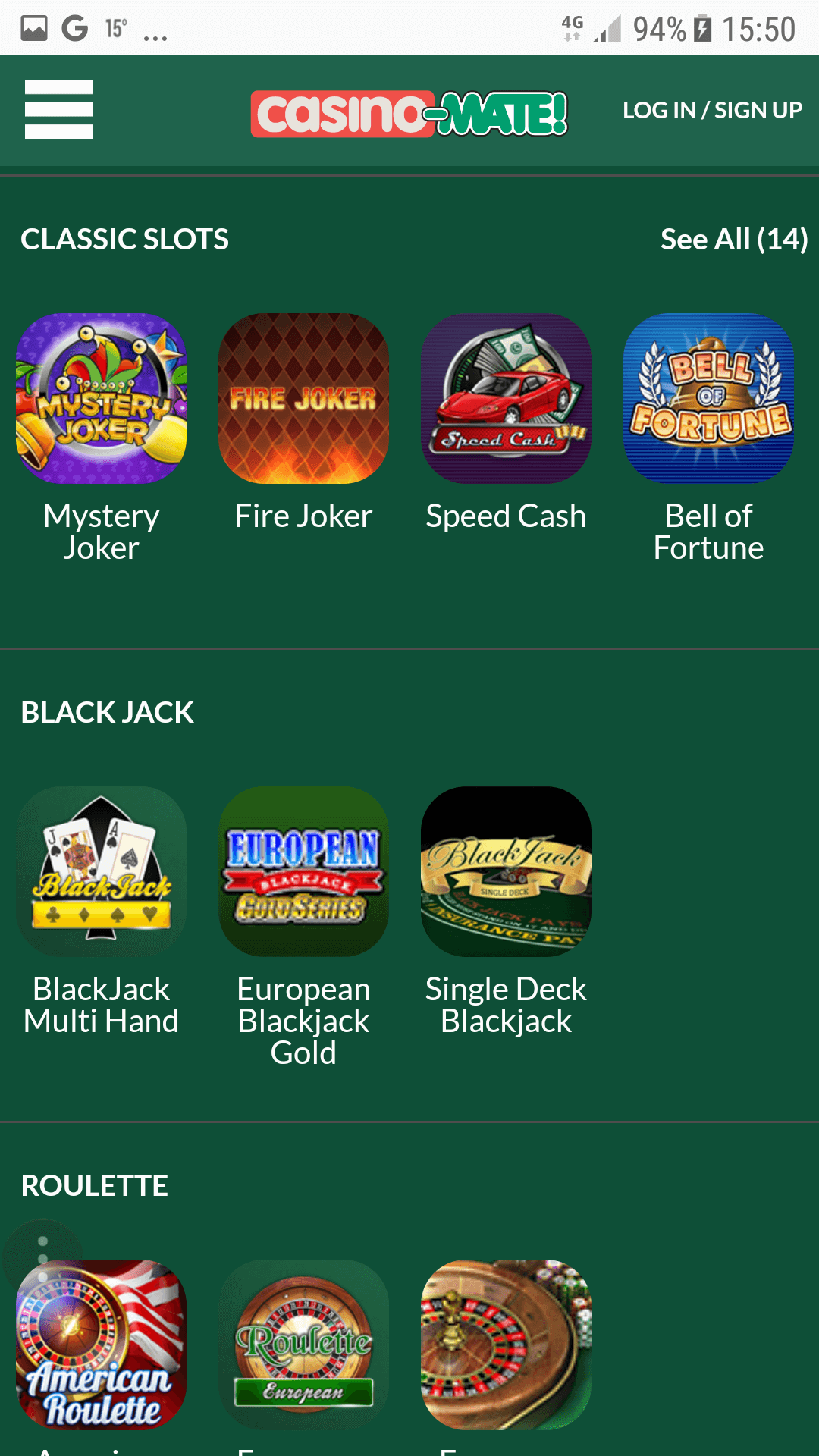 casino mate game list casino mate game list