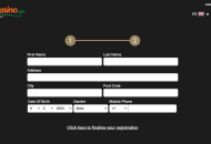 CasinoCasino Registration Form Step 2 Desktop Device View 