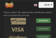 CasinoCasino Withdraw Mobile Device View 