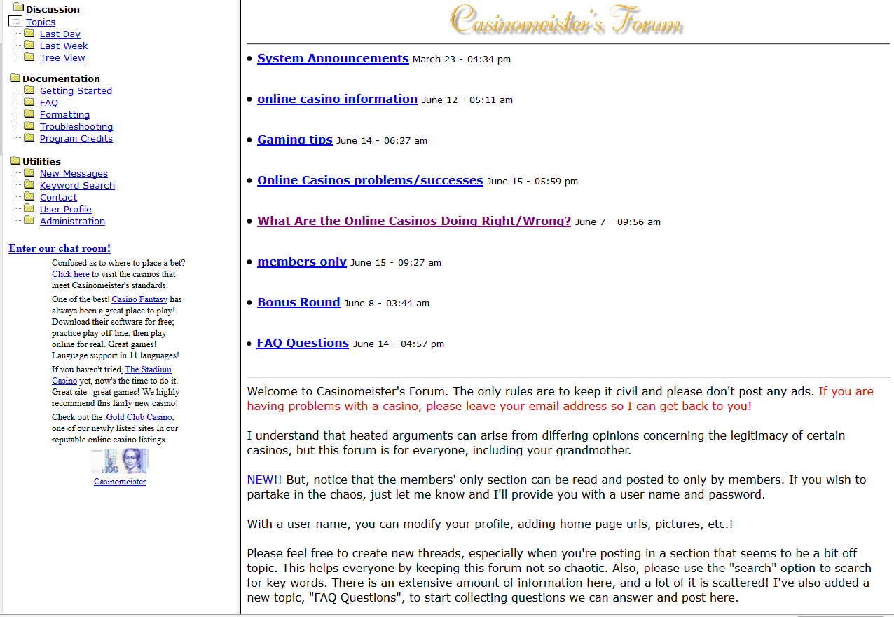 Casinomeister forum 1998