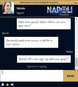 Napoli chat Support