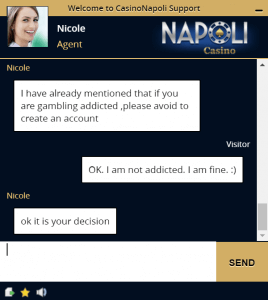 Napoli chat Support