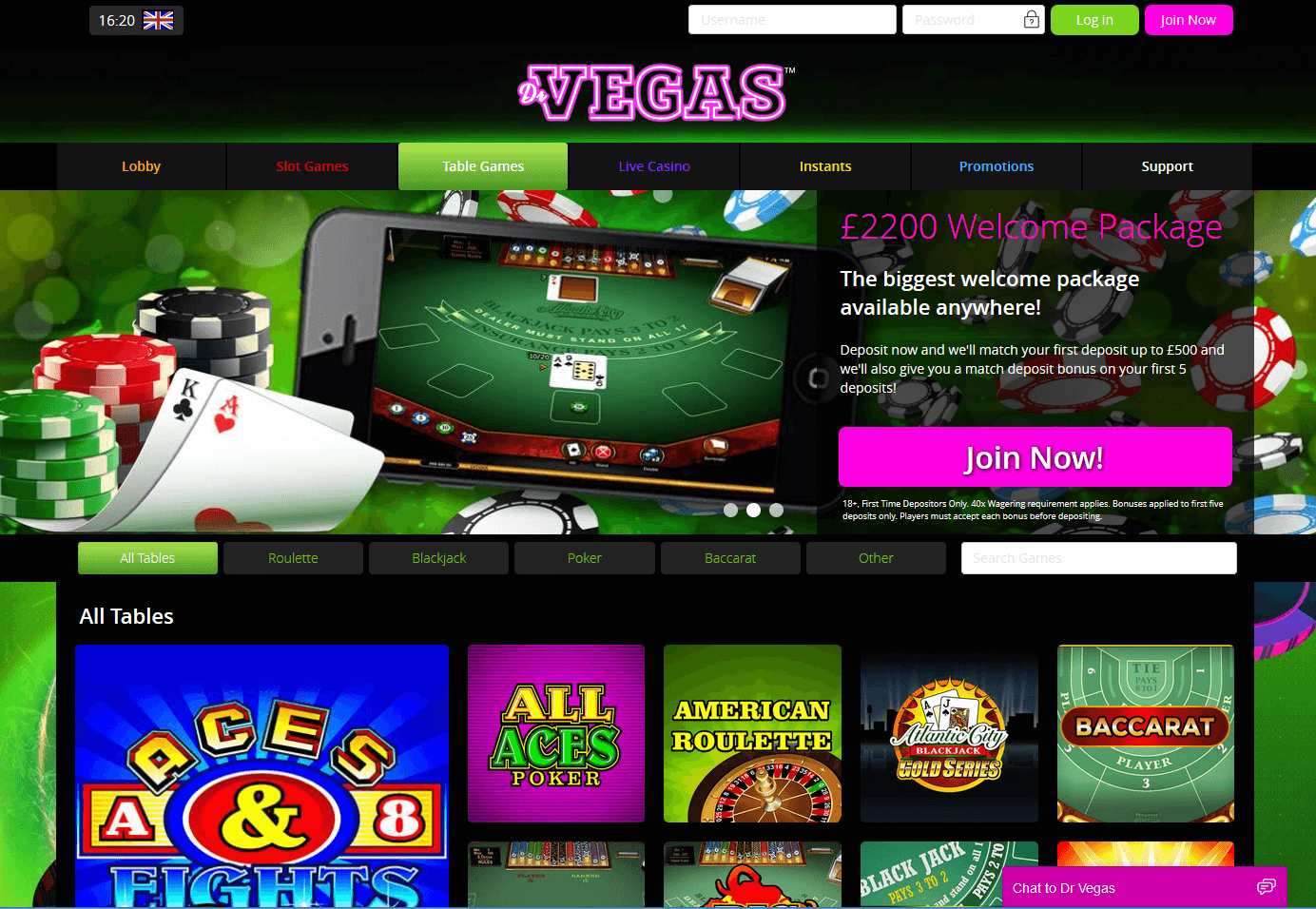 Dr Vegas Casino