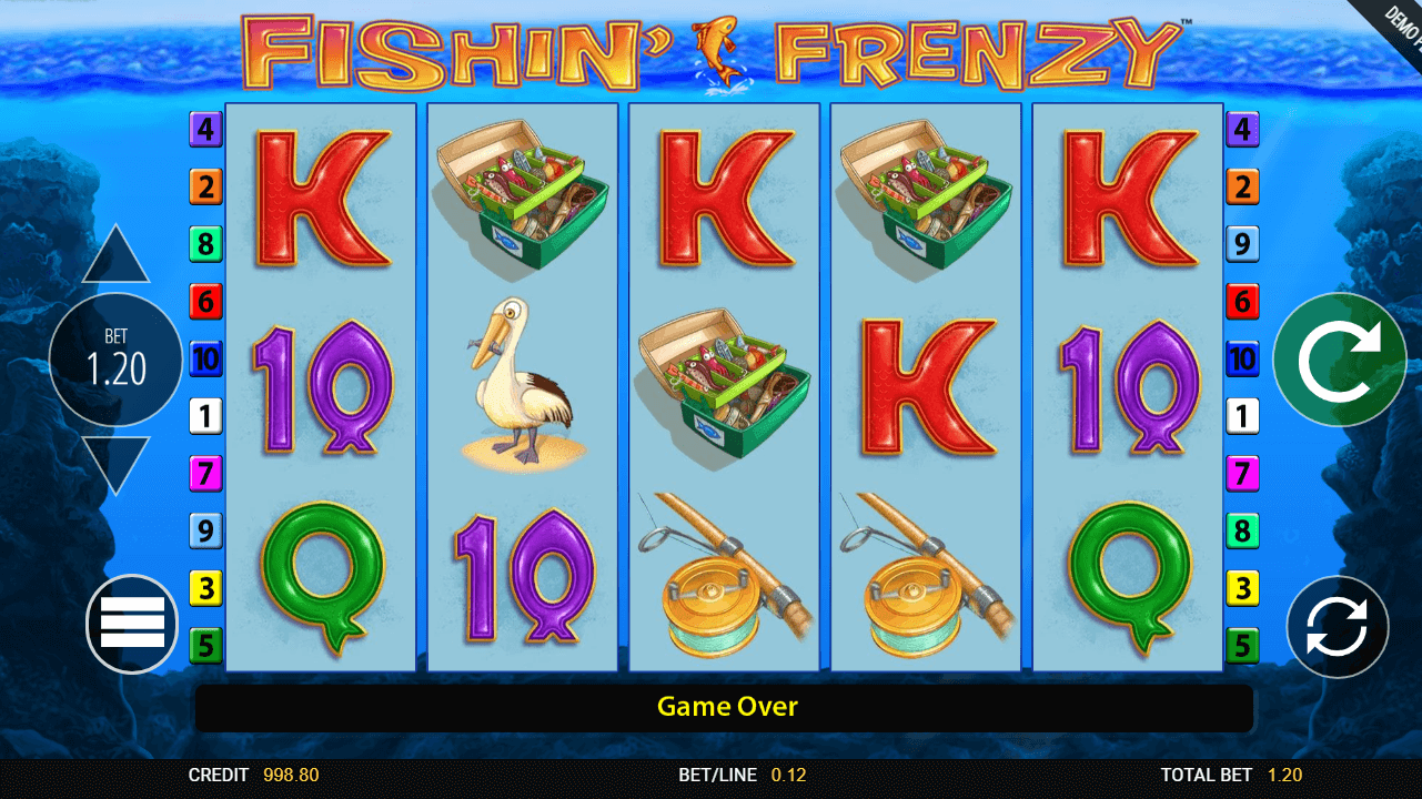 fishin frenzy by reel time gaming