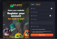 flappy casino registration