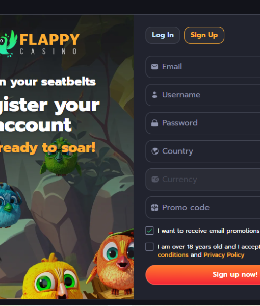 flappy casino registration