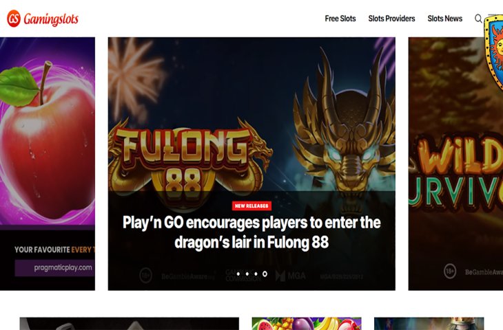 Gamingslots Debuts Sleek and Modern Site Update