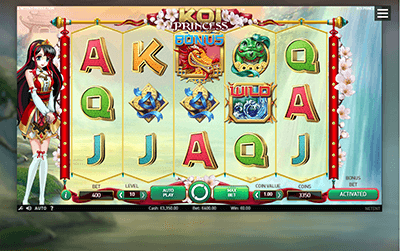 koi princess slot screenshot