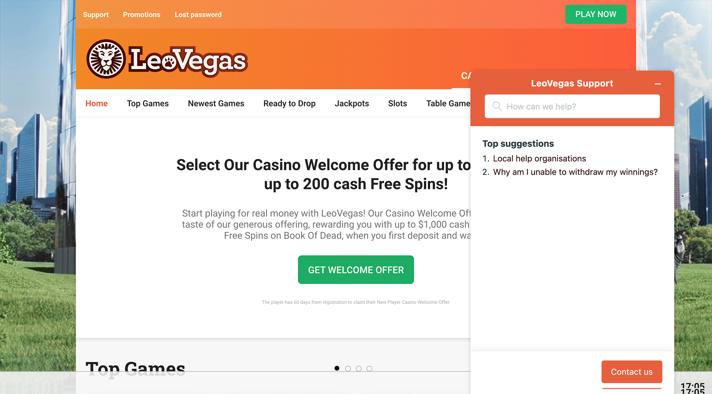 leovegas casino