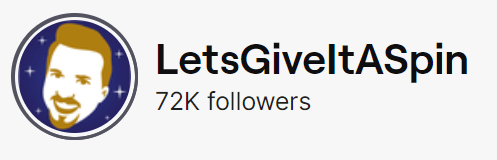 letsgiveitaspin twitch profile screenshot
