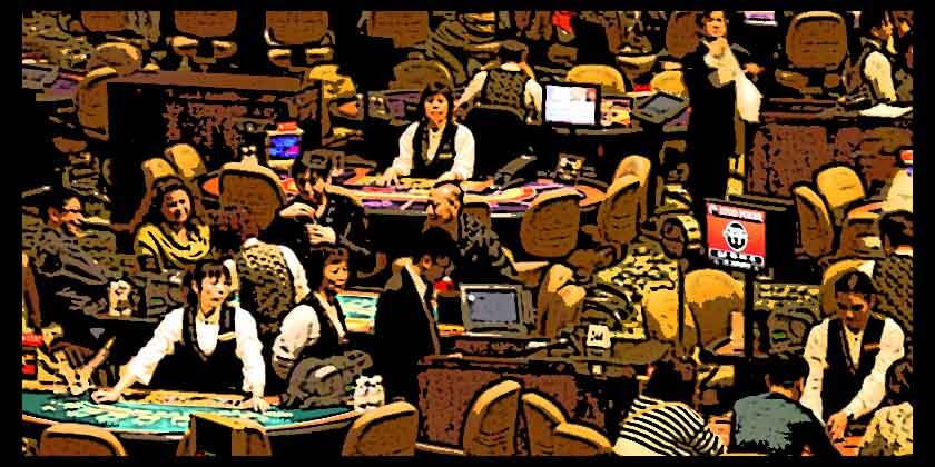 Dealers in the Venitian - Macau