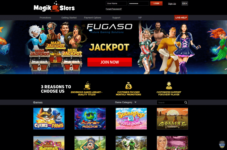 Magik Slots Casino Review