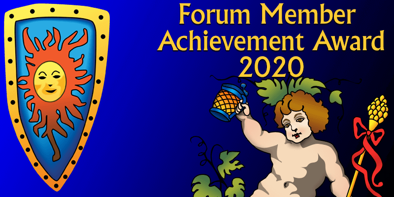 Forum member achievement award