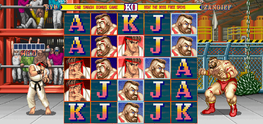 Street Fighter II: The World Warrior Slot by netent